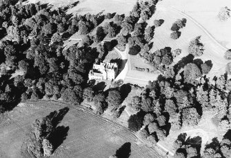 Keith Hall: aerial view.