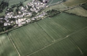 Oblique aerial view