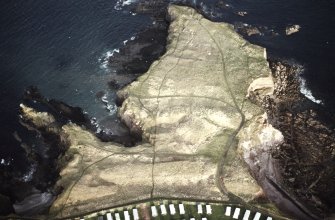 Eyemouth fort: aerial view.
