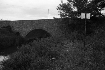 Boundary Bridge our rives eden at Pitlessie, Cults Parish, Fife