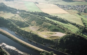 Aerial view of Torvean quarry, Inverness, looking W.