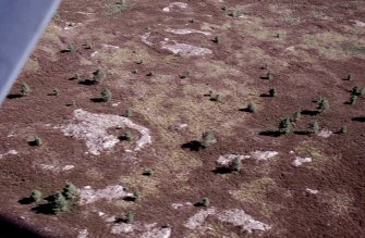 Aerial view of high ground W of Aigas House, near Beauly, looking N.