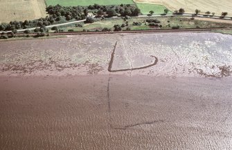 Aerial view of S side of Beauly Firth, near Inchberry Croft, looking S.