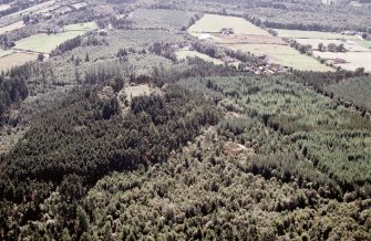 Aerial view of Craig Phadrig, SW of Inverness, looking SW.