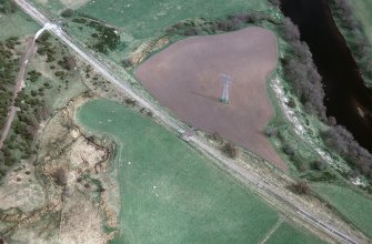 An oblique aerial view of Tom Pitlac, Boat of Garten, Duthil and Rothiermurchus, Badenoch and Spey, looking E.