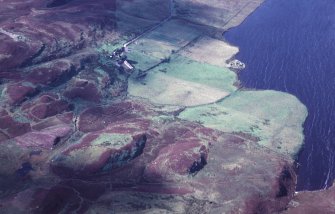 An oblique aerial view of South Yarrows, Wick, Caithness, looking NW.