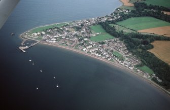Oblique aerial view of Cromarty, looking E.