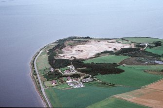 Aerial view of Alturlie Point, E of Inverness, looking NNE.