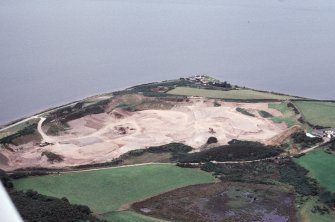 Aerial view of Alturlie Point, E of Inverness, looking N.