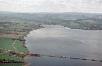 Aerial view of Cromarty Firth, looking SW.