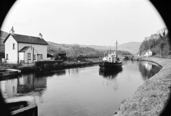 Crinan Canal, view from Cairnbaarn Bridge, North Knapdale, Argyll and Bute