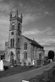 Rosemarkie Church, West Elevation, Rosemarkie Parish, Highland