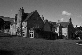 Kincurdie House, South and West Elevations, Rosemarkie Parish, Highland