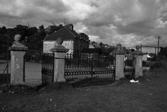 Avoch Playing Field Gate Piers (formerly back gate of Rosehaugh), Avoch Parish, Highland