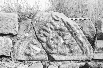 Castle of Wardhouse excavation archive
Architectural fragment (or possible 17th century gravestone)