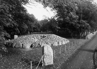 Excavation photograph : view from south-west.