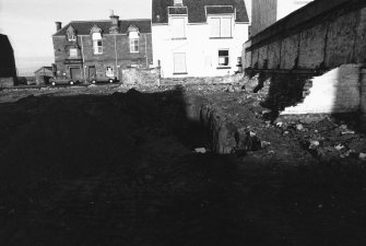 Excavation photograph : location of trench B.