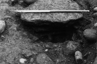 Excavation photograph : south-west face of 42.