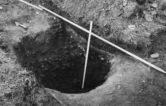 Excavation photograph - pit