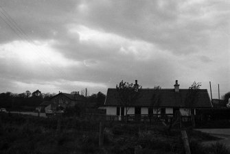 Fearn Station (L) Railway Cottages (R), Highlands