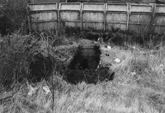 Excavation photograph : general view of trench A.