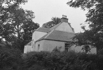 The Old Manse rear, Poolewe, Gairloch Parish, Ross and Cromarty, Highlands