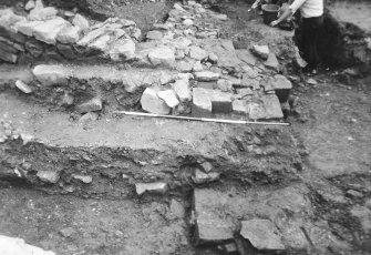 Jedburgh Abbey excavation archive
Frame 19: Henry King Esq
Frames 20-24: Area 1: Well 1066 and Wall 1067. From E.
Frames 25-27: Area 1: Trench J: Rubble 971 at edge of ditch 928. From NE.
Frames 28-29: Area 1: Trench J: Walls 922 and 1074, the latter overlain by 931.
Frames 30-31: Area 1: Ditch 928 fully excavated. From S.
Frames 32-33: Area 1: Trench J: Rubble 971 at edge of ditch 928. From E.