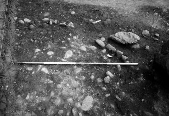 Excavation photograph : 055, 054 and 056 before excavation in NE quadrant.