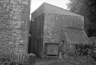 Stroquan (vaulted chambers behind house) interior, Dunscore Parish