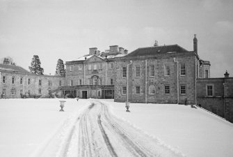 View of Haddo House from west.