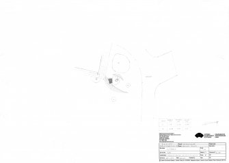 HES survey drawing: Inchmarlo stone circle (?), plan.