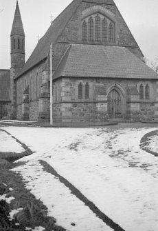 General view of St Mary on the Rock Epsicopal Church, Ellon.