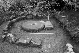 Fairfield House - Well Excavation
Frame 7 - Cap and plinth - from north-east
Frame 9 - Cap and plinth - from south-east