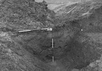Excavation photographs: Film 2; Trench I; Trench IV; sections of ditch; ramparts after topsoil stripping.