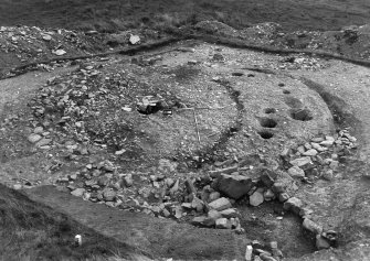Excavation photographs: Film 34; Trench VI; Trench XVI; shots from tower; sections.