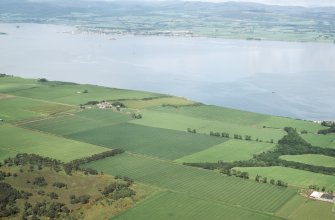 Aerial view of Newton of Cromarty, and Cromarty Firth, looking NW.