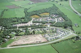 Aerial view of Inshes Wood Housing development, Inverness, looking SE.