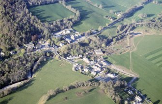 Aerial view of Drumnadrochit, Inverness-shire, looking NE.