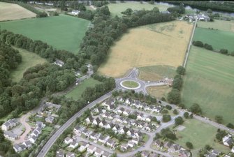 Aerial view of Holme Roundabout, Inverness, looking WSW.