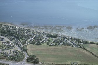 Aerial view of Charleston, North Kessock, Black Isle, looking S.