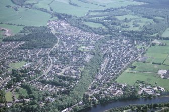 Aerial view of SW suburbs of Inverness, looking SW.