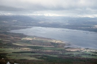 Aerial view of Bunchrew and the Beauly Firth, looking NW.