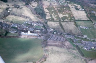 Aerial view of Great Glen House, SNH Headquarters, Inverness, looking W.