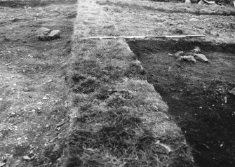 Braidwood: excavation photograph (1947).
Stones over hollows in hut interior belonging to final phase.