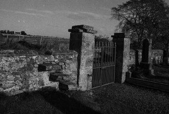 Entrance to burial ground, Kirkmichael, Balblair, Resolis, Highland 