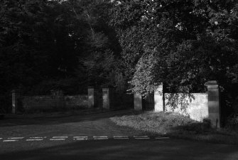 Gate and gate piers, Newhall House, Balblair, Resolis, Highland
