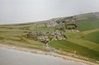 Aerial view of Chanonry Ness, Fortrose, Black Isle, looking SW.