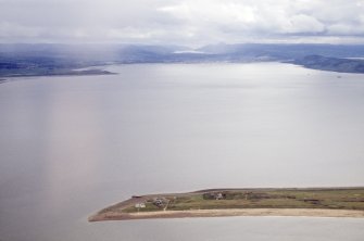 Aerial view of Chanonry Point and Inverness, looking SW.