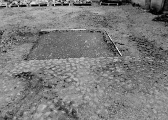 Old Home Farm, Fyvie
Frame 17 - South-west corner of Area 11 perimeter wall - from south-west
Frame 18 - General view of dung pit - from west
Frame 19 - Wooden?scarcement in west wall of Area 11 (dung pit) - from east
Frame 20 - General view of dung pit - from west
Frame 21 - Area 12 fully cleared - from north
Frame 22 - Excavation in Area 3 - from west
Frame 23 - Area 3 fully cleared - from south
Frame 24 - Area 2, trial trench through cobbles - from south
