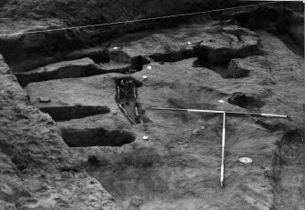 Newhall Point excavation archive
Frame 3: Area C, looking SE, after removal of grave fills.

